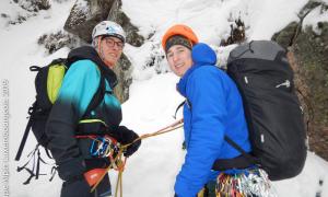 alpinisme hivernal dans les Vosges